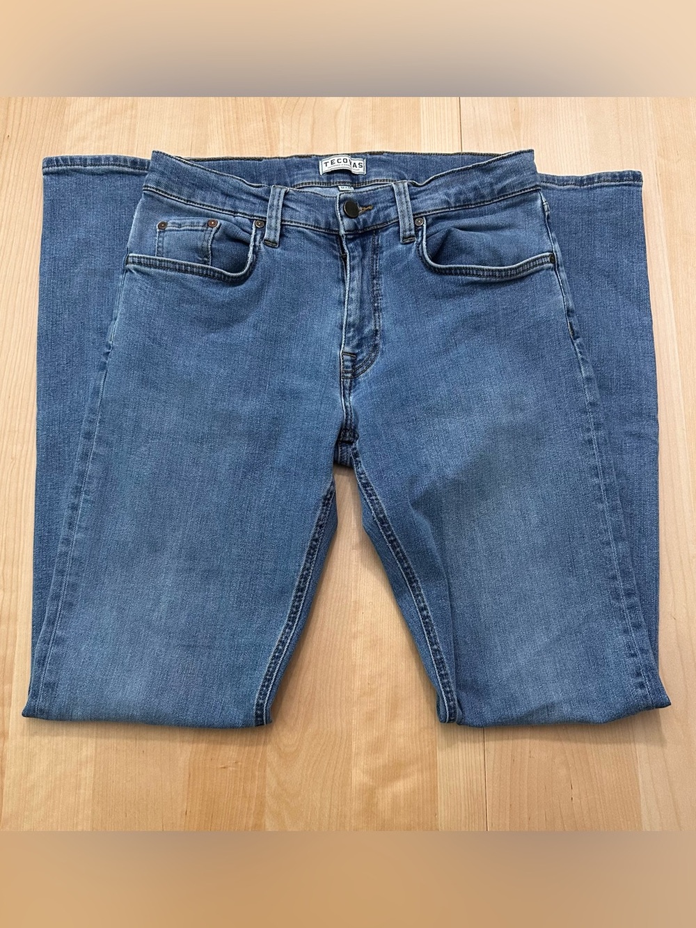 Tecovas Jeans Mens 32x34 Blue Medium Wash Slim